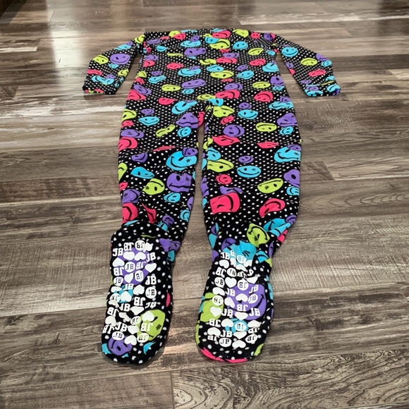 JOE BOXER onesie pajamas size medium with grippy feet - Picture 7 of 9